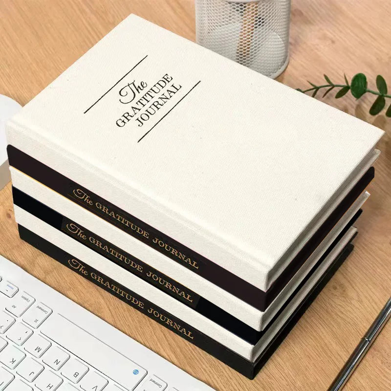 1 Gratitude Notebook, 200 Sheets/Book, Thick and Durable, Not Easy to Bleed Through, Waterproof and Not Easy to Tear Pages, Suitable for Marking, Learning, Writing, Work, Office Notes, and Other Daily Writing Tasks