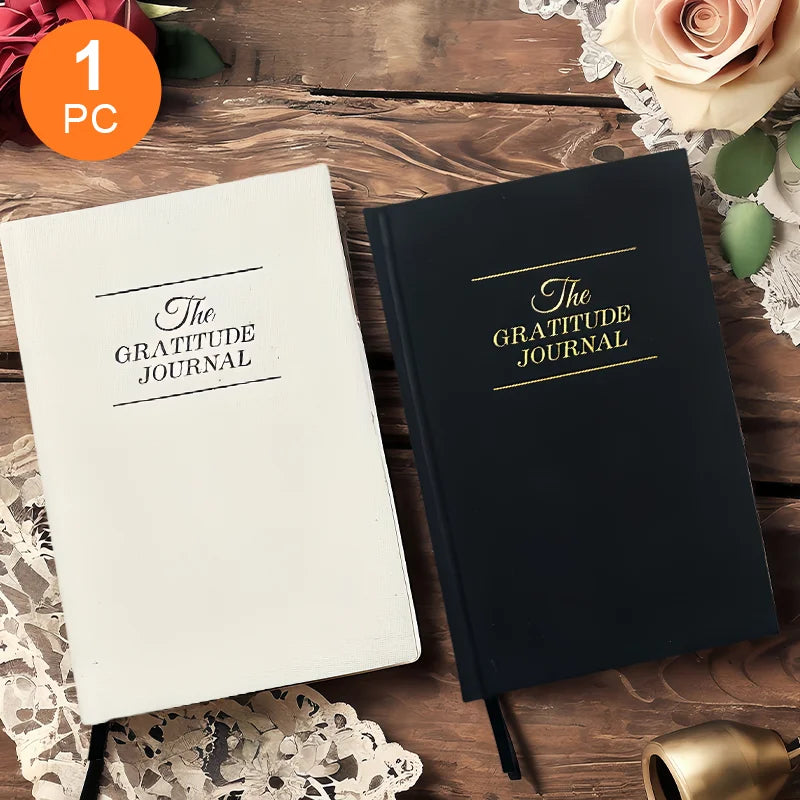 1 Gratitude Notebook, 200 Sheets/Book, Thick and Durable, Not Easy to Bleed Through, Waterproof and Not Easy to Tear Pages, Suitable for Marking, Learning, Writing, Work, Office Notes, and Other Daily Writing Tasks