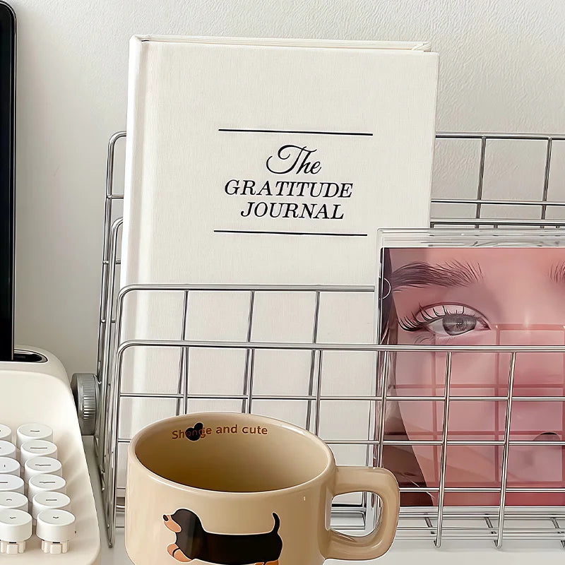 1 Gratitude Notebook, 200 Sheets/Book, Thick and Durable, Not Easy to Bleed Through, Waterproof and Not Easy to Tear Pages, Suitable for Marking, Learning, Writing, Work, Office Notes, and Other Daily Writing Tasks